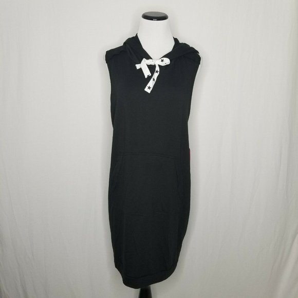 Material Girl Crisscross-Back Kangaroo Pckt Hoodie - Picture 2 of 8